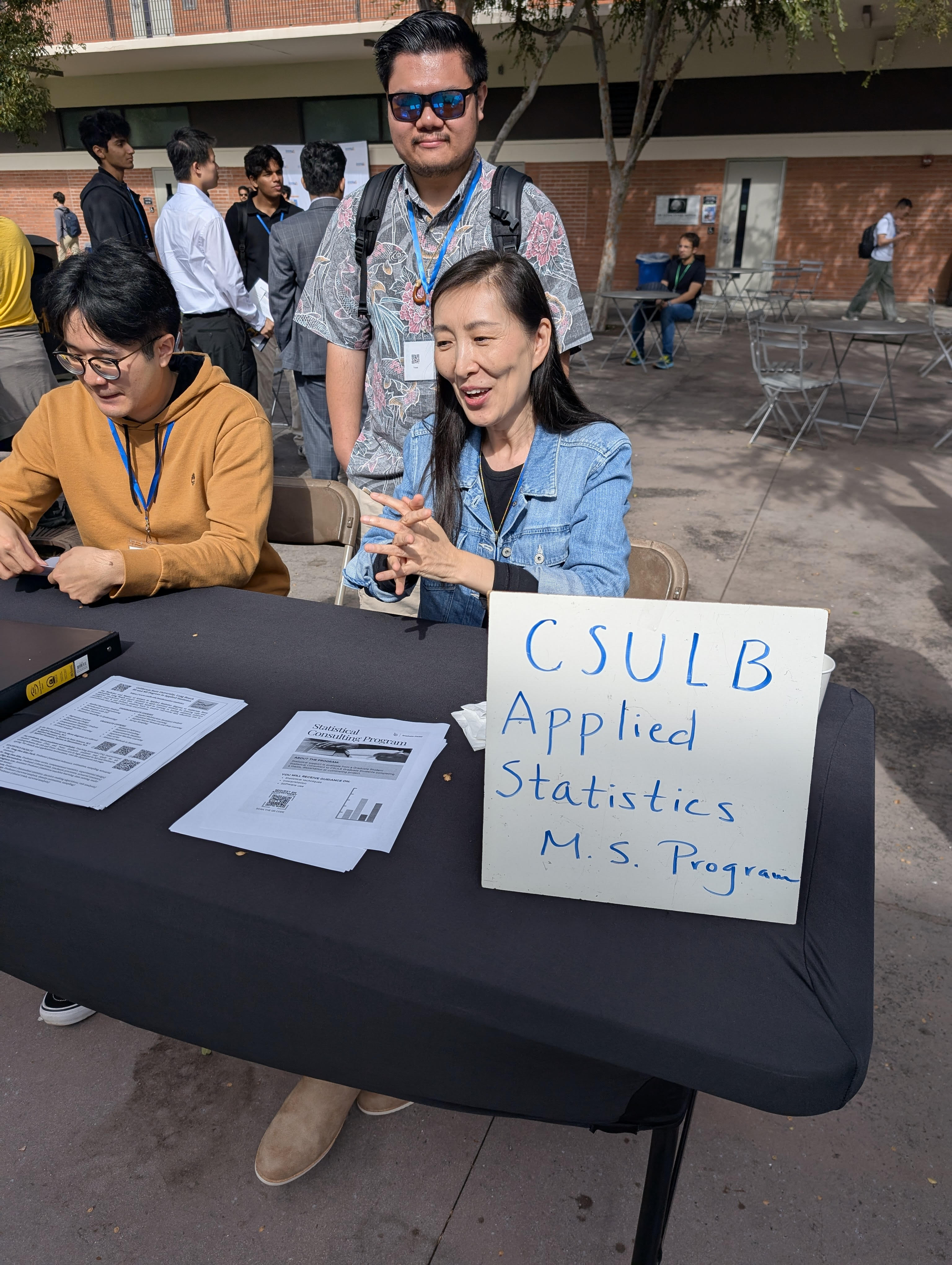 One of my favorite statistic profession at CSULB - Dr. Tanni Zhou